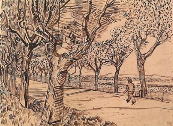Vincent Van Gogh - the road to tarascon